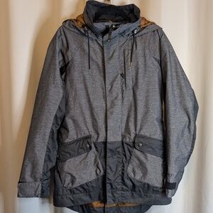 Burton “The White Collection” Ladies Snowboarding Jacket - Size Large